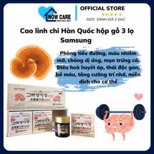 Cao Linh Chi Hàn Quốc Hộp Gỗ 3 Lọ - Samsung