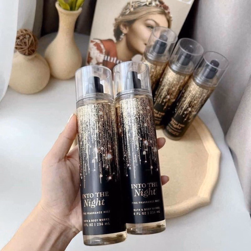 Xịt Thơm Lưu Hương Body Mist Into The Night Victoria'S Fleur Nội Địa Trung 236Ml - Su - Ảnh 3