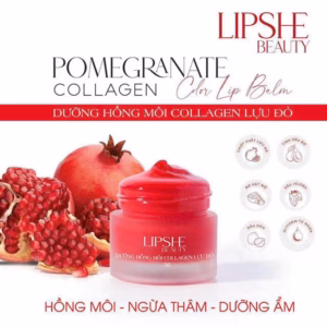 Ủ Dưỡng Môi Lipshe Beauty Lựu Đỏ Làm Hồng Mềm Mịn Môi - Gdn