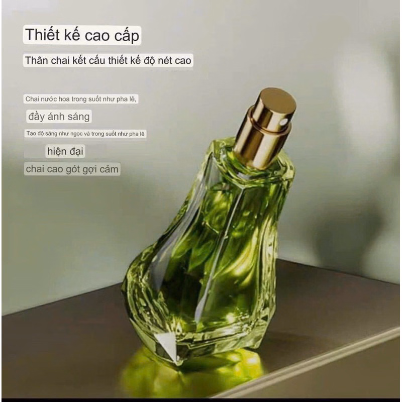 Nước Hoa Nữ Quốc Ngọc Lục Bảo Thiết Kế Độc Lạ, Hương Quyến Rũ Siêu Sang - Su - Ảnh 2