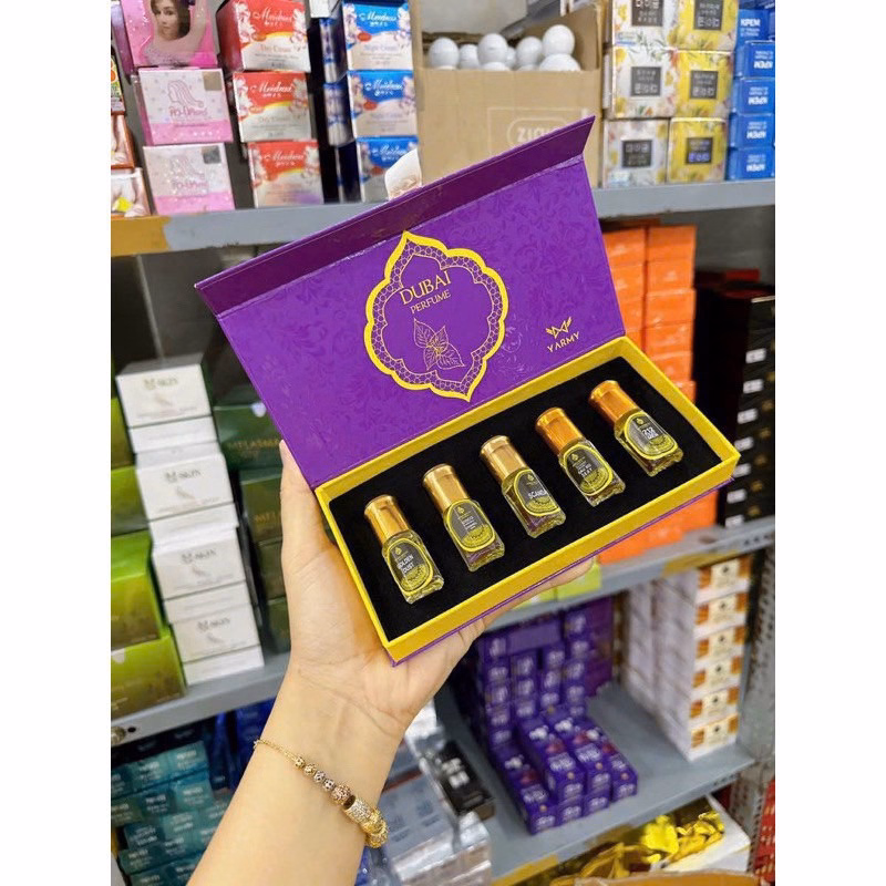 Set 5 Chai Tinh Dầu Nước Hoa Dubai Lưu Hương 4-6 Tiếng - Su - Ảnh 4