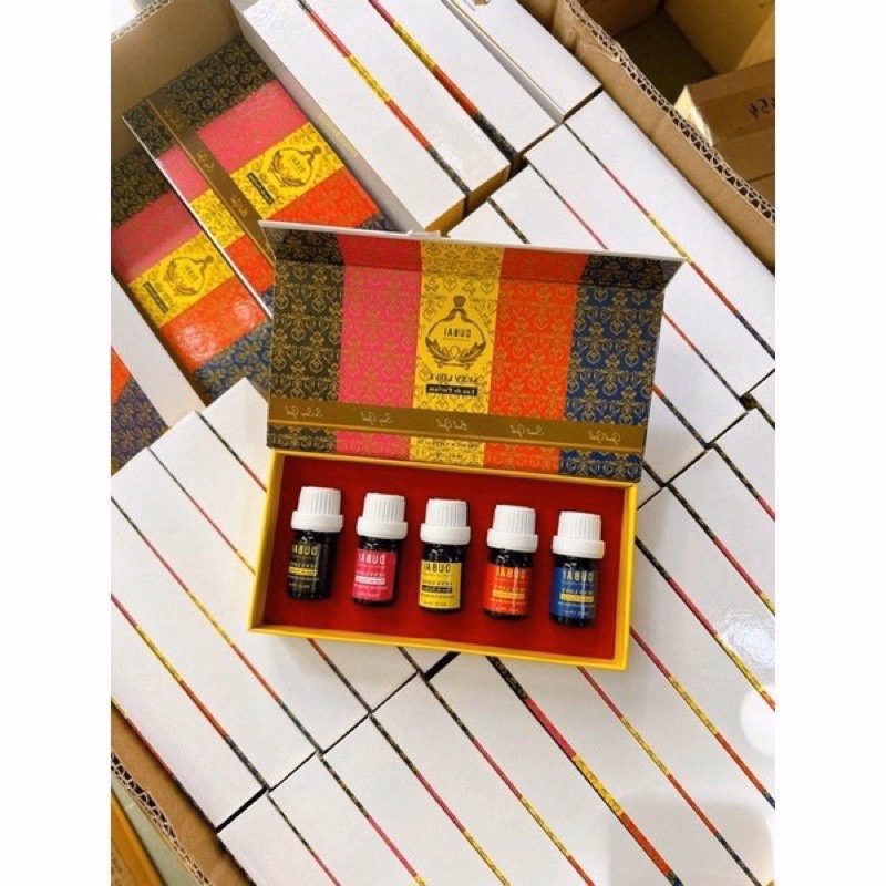 Set 5 Chai Tinh Dầu Nước Hoa Dubai Lưu Hương 4-6 Tiếng - Su - Ảnh 9