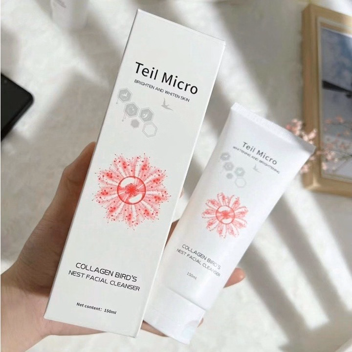 Sữa Rửa Mặt Collagen Tổ Yến Teil Micro 150Ml Giảm Mụn, Thâm - Be Yourself