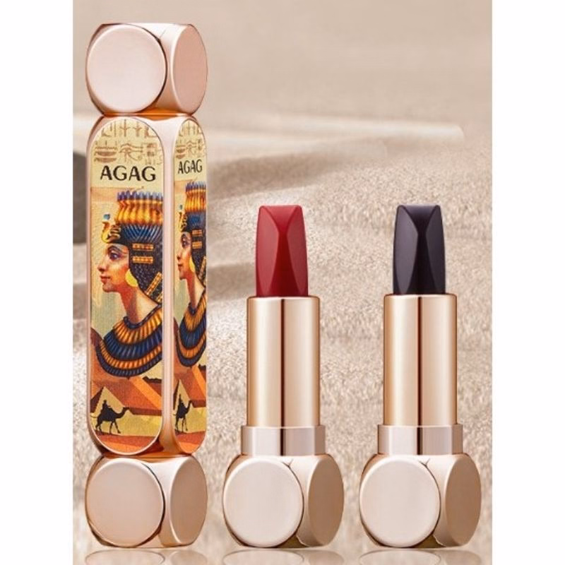 Son Môi 6 Màu Agag Ai Cập Siêu Lì Dưỡng Ẩm Mịn - Be Yoursefl - Ảnh 2