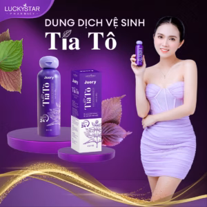 Dung Dịch Vệ Sinh Phụ Nữ Tía Tô Juory 150Ml - Lucky Star