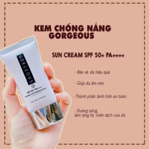 Kem Chống Nắng Lớn The Gorgrous - Be Yourself