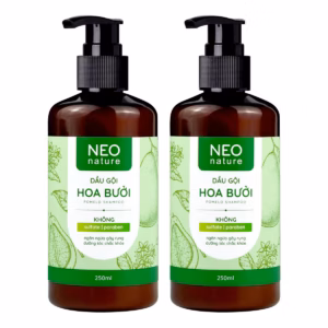 Combo 2 Chai Dầu Gội Hoa Bưởi Giảm Gãy Rụng Tóc 250Ml - Neo Nature