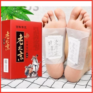 Hộp 50 Miếng Dán Ngải Cứu Thải Độc Chân Bắc Kinh An Toàn, Hiệu Quả Ctb442 - Bechip