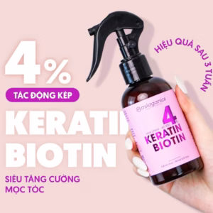 Biotin Mọc Tóc & Keratin Phục Hồi Tóc 4% 150Ml - Milaganics
