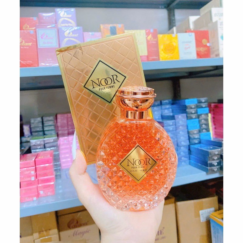 Nước Hoa Nữ Noor Pour Femme Hương Thơm Lôi Cuốn Quyến Rũ Chai 100Ml - Su - Ảnh 3