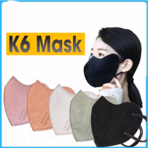 Thùng 100 Chiếc Khẩu Trang K6 An Phong Kháng Khuẩn, Chống Tia Uv, Dây Đeo Bản To Co Giãn Thoải Mái - Chipxinhxk