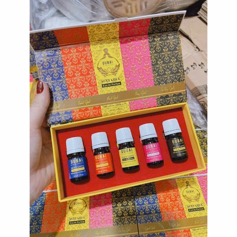 Set 5 Chai Nước Hoa Vùng Kín Dubai Sexy Love - Be Yourself - Ảnh 3