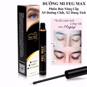 Dưỡng Mi Feg Max Ngày Đêm 2In1 - Bản Cải Tiến Mi Dài Và Dày Siêu Hiệu Quả - Mỹ Phẩm 24H