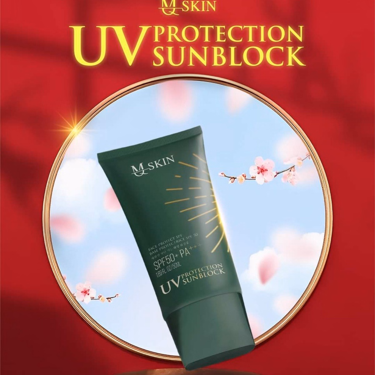 Kem Chống Nắng Mq Skin Spf50+Pa+++ Uv Protection Sunblock - Shop Mẹ Bống - Ảnh 10