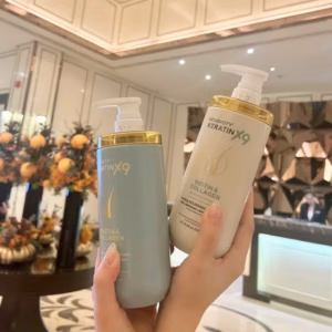 Cặp Gội Xả Voudioty Keratin X9 Biotin & Collagen 500Ml - Keratin