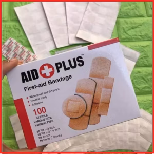 Hộp 100 Băng Keo Cá Nhân Y Tế Aid Plus Ctb483 - Bechip