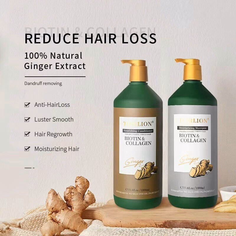 Dầu Gội Xả Gừng Biotin & Collagen Torrlion Dung Tích 1000Ml - Torrlion - Ảnh 2