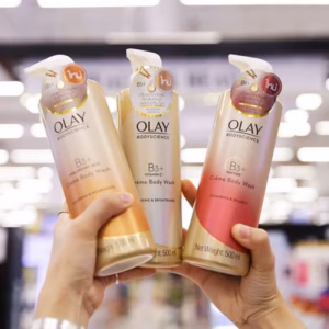 Sữa Tắm Olay B3+ Siêu Dưỡng Trắng Da, Cấp Ẩm Và Đàn Hồi Cho Da 500Ml - Gdn