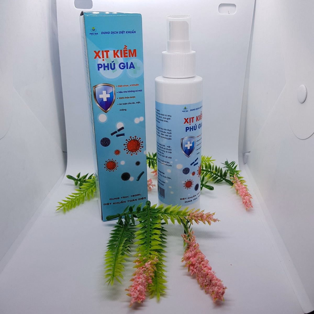 Xịt Kiềm Phú Gia 150Ml - Ảnh 3