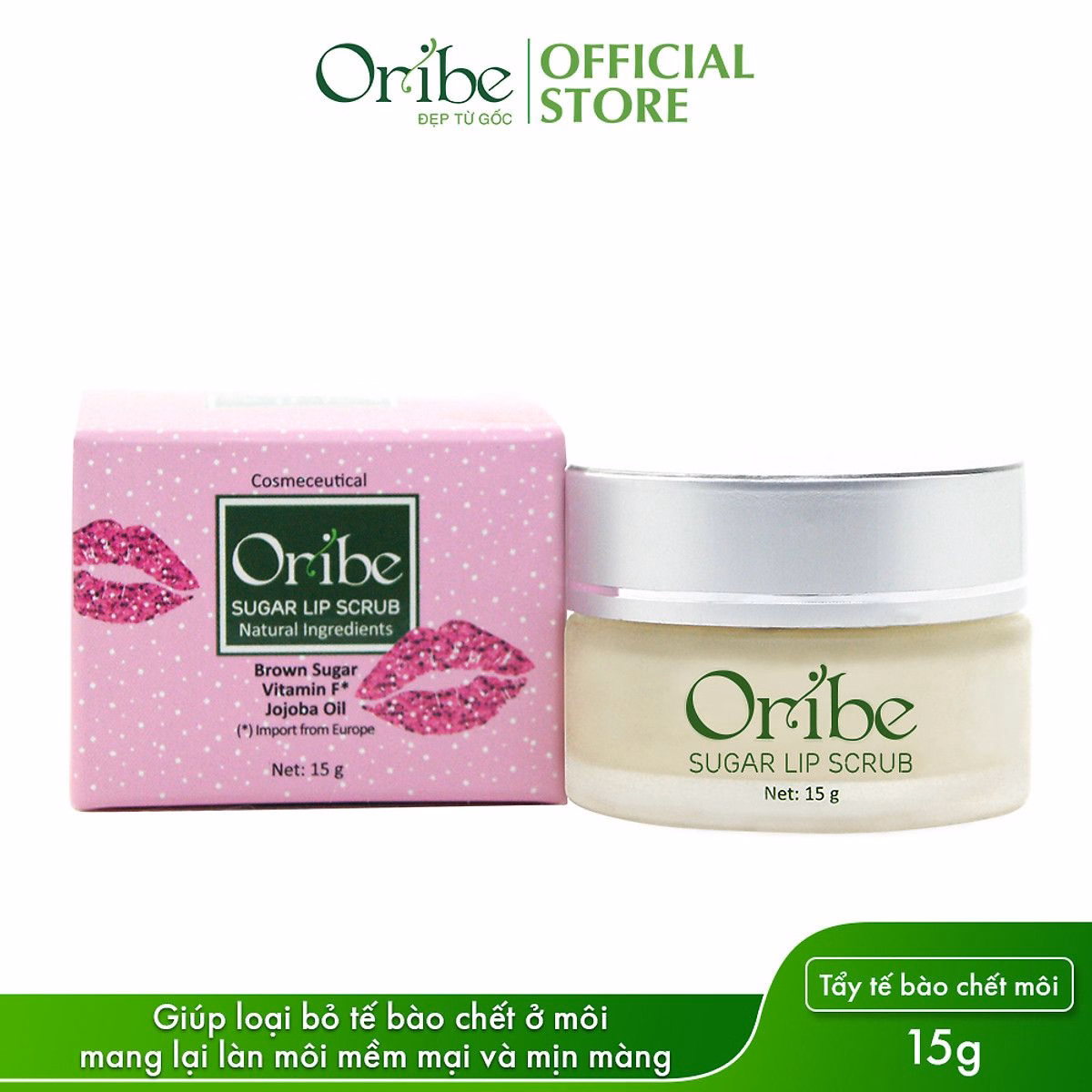 Tẩy Tế Bào Chết Cho Môi Sugar Lip Scrub 15G - Oribe - Ảnh 2