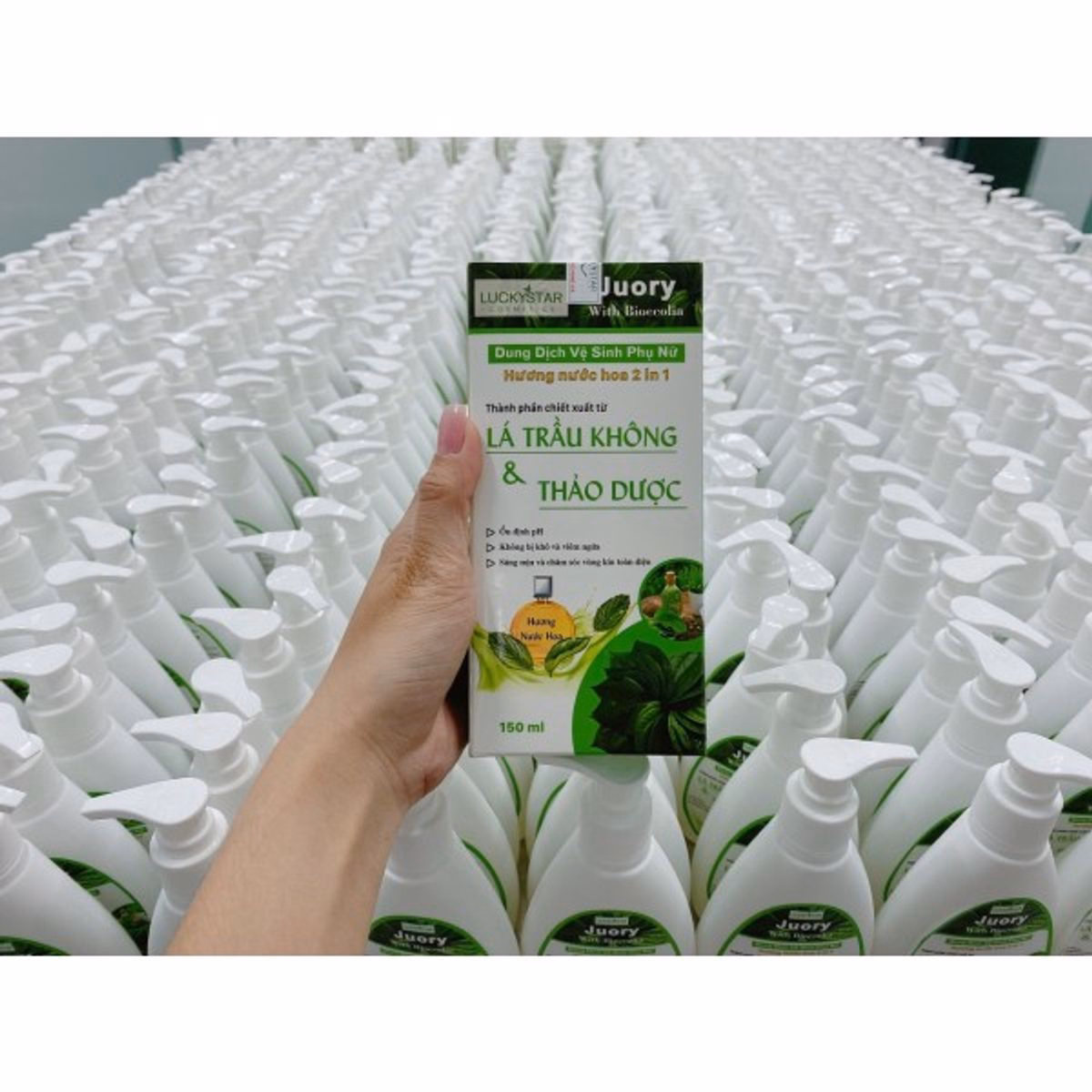 Dung Dịch Vệ Sinh Phụ Nữ Thảo Dược Hương Nước Hoa Juory 150Ml - Lucky Star - Ảnh 6