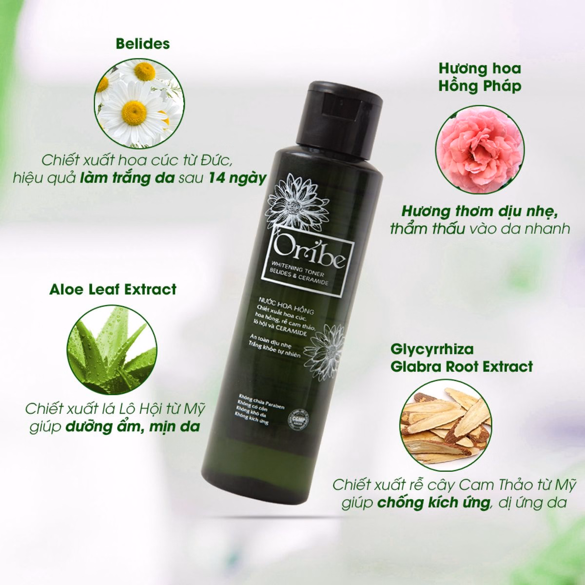 Nước Hoa Hồng Dưỡng Ẩm Làm Mịn Da Oribe 150Ml - Ảnh 5