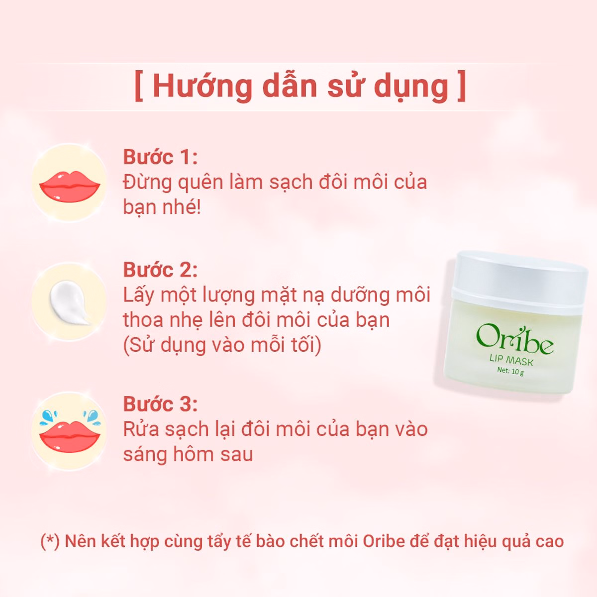 Mặt Nạ Dưỡng Môi Lip Mask 10G - Oribe - Ảnh 4