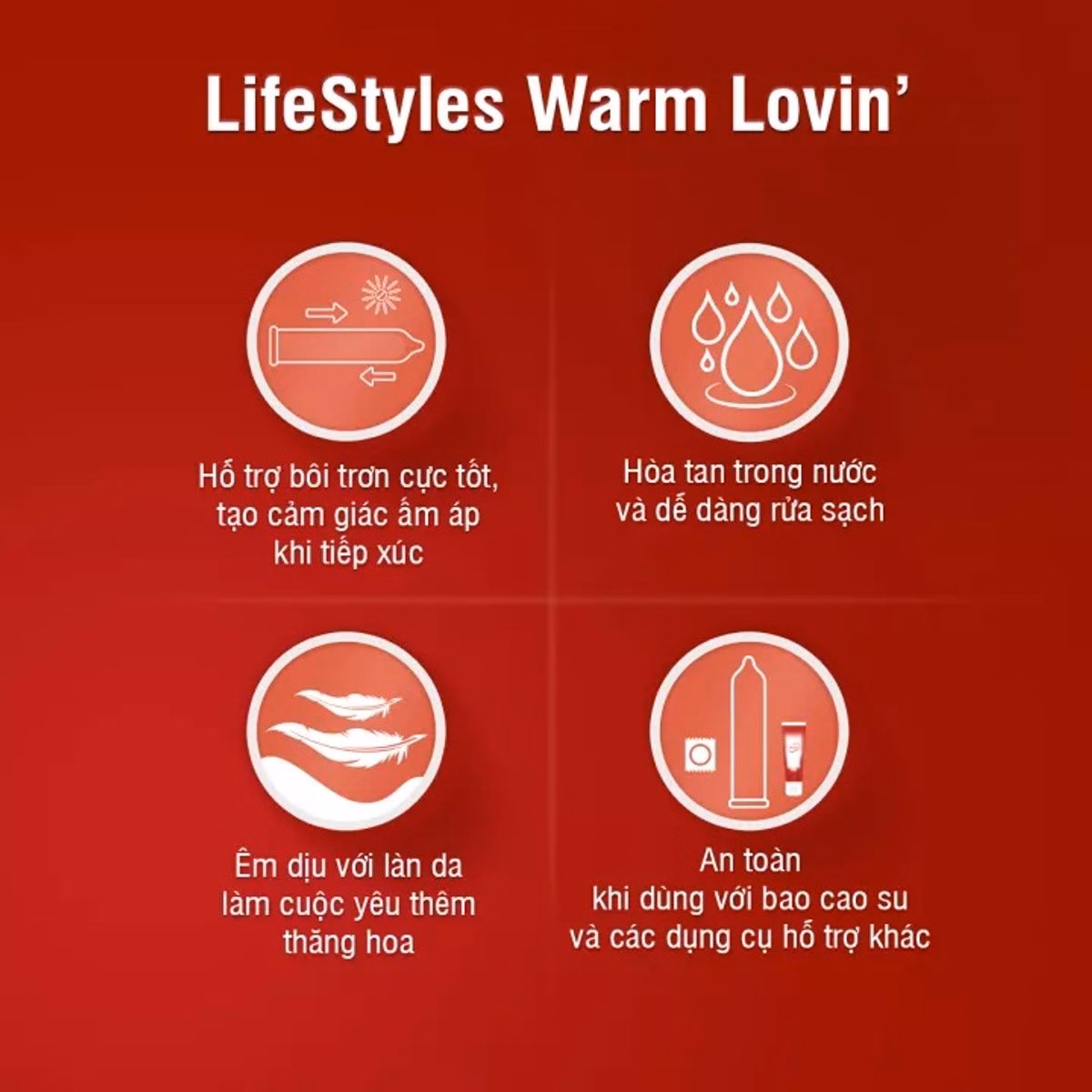Combo 2 Gel Bôi Trơn Warm Lovin' Massage Lotion 50Ml - Ảnh 4
