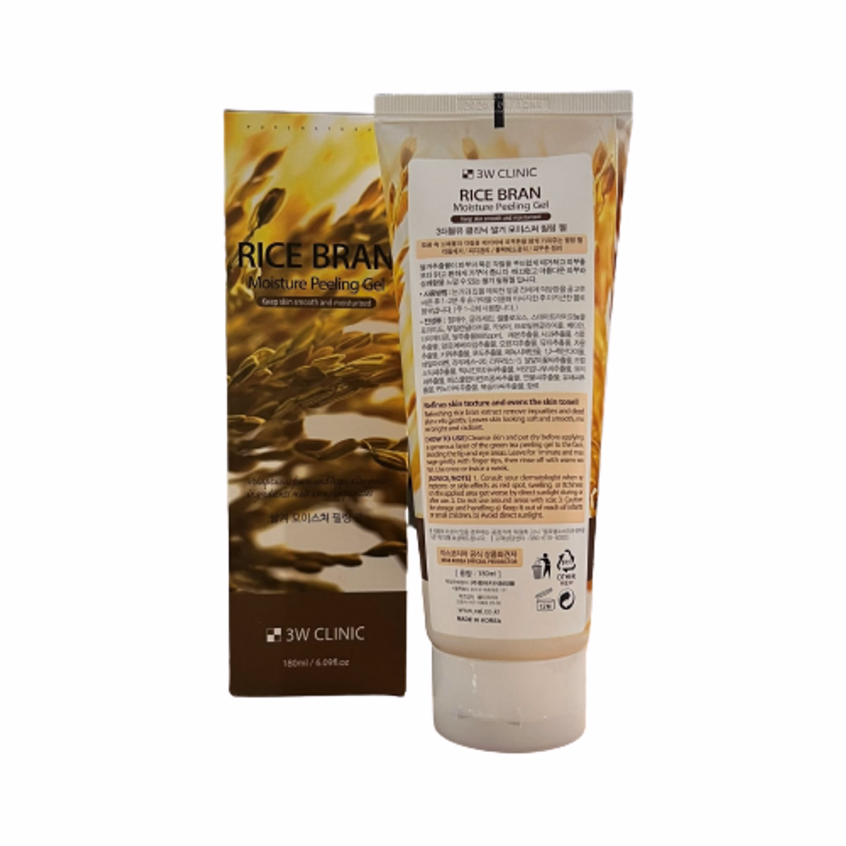 Gel Tẩy Tế Bào Chết Chiết Xuất Gạo 180Ml - 3W Clinic - Ảnh 4